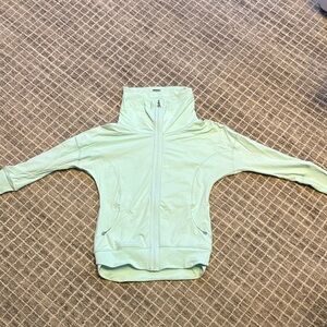 lululemon athletica Mint Green Zip Up